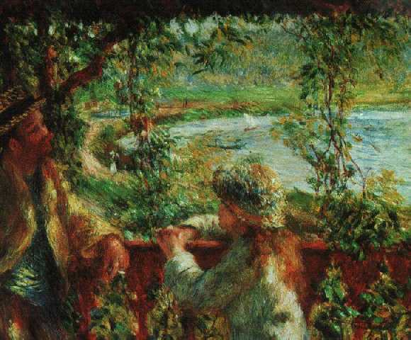 Near the Lake (Pierre-Auguste Renoir, 1880)